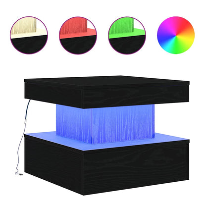 Tavolino da Salotto con Luci LED