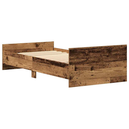 Giroletto senza Materasso Legno Antico 75x190 cm in Truciolato | homemem39