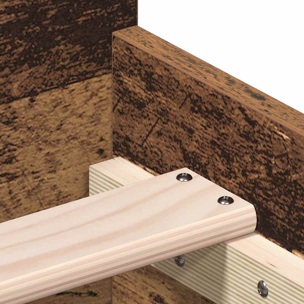 Giroletto senza Materasso Legno Antico 75x190 cm in Truciolato | homemem39
