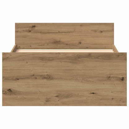 Giroletto senza Materasso Rovere Artigianale 75x190 cm | homemem39