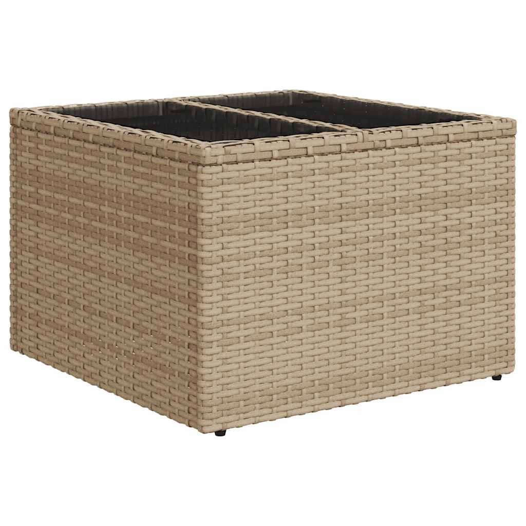 Set Divano da Giardino 8 pz con Cuscini Beige in Polyrattan | homemem39