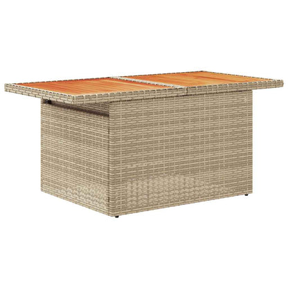 Set Divano da Giardino 6 pz con Cuscini Beige in Polyrattan | homemem39
