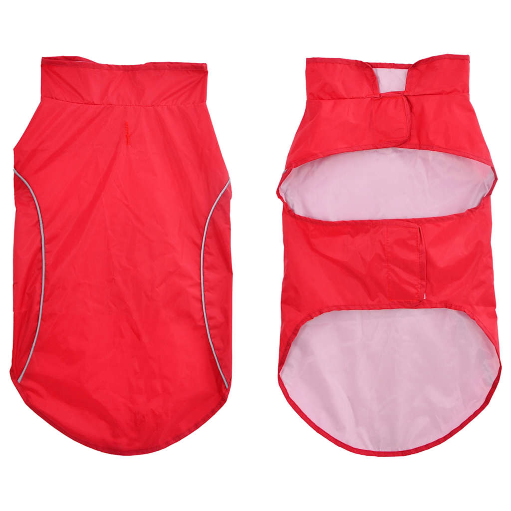 Impermeabile per Cani con Strisce Riflettenti Poliestere XL | homemem39