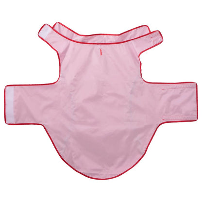 Impermeabile per Cani con Strisce Riflettenti Poliestere 4XL