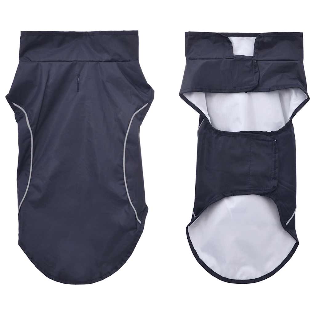 Impermeabile per Cani con Strisce Riflettenti Poliestere XS | homemem39