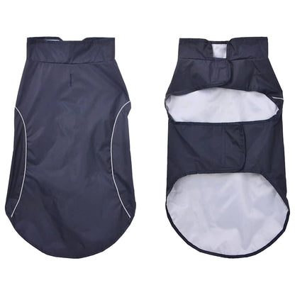 Impermeabile per Cani con Strisce Riflettenti Poliestere 2XL | homemem39