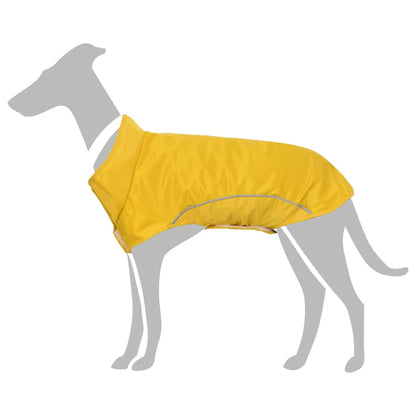 Impermeabile per Cani con Strisce Riflettenti Poliestere XS