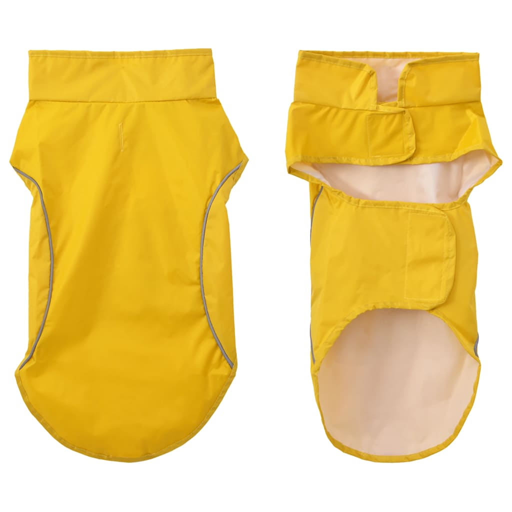 Impermeabile per Cani con Strisce Riflettenti Poliestere S | homemem39