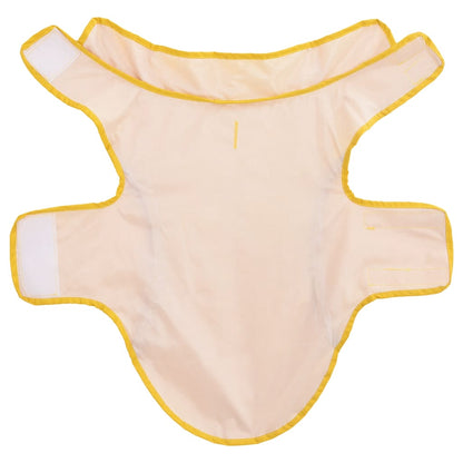 Impermeabile per Cani con Strisce Riflettenti Poliestere S | homemem39
