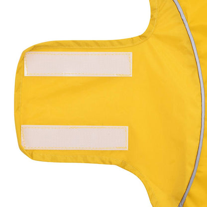 Impermeabile per Cani con Strisce Riflettenti Poliestere S | homemem39