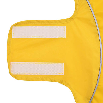 Impermeabile per Cani con Strisce Riflettenti Poliestere M | homemem39
