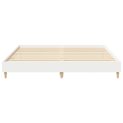 Giroletto senza Materasso Bianco 200x200 cm Legno Multistrato - homemem39