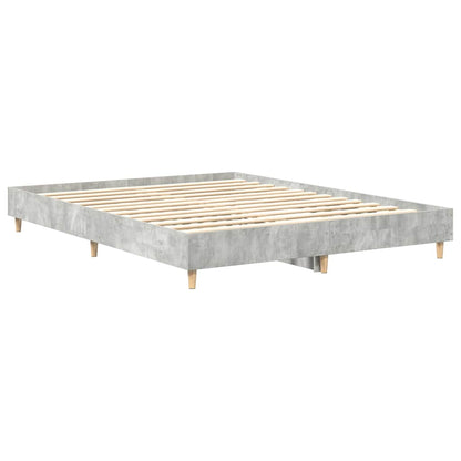 Giroletto senza Materasso Grigio Cemento 150x200 cm Truciolato | homemem39
