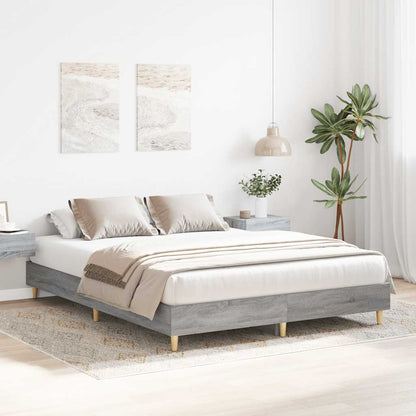 Giroletto senza Materasso Grigio Sonoma 150x200 cm Truciolato | homemem39