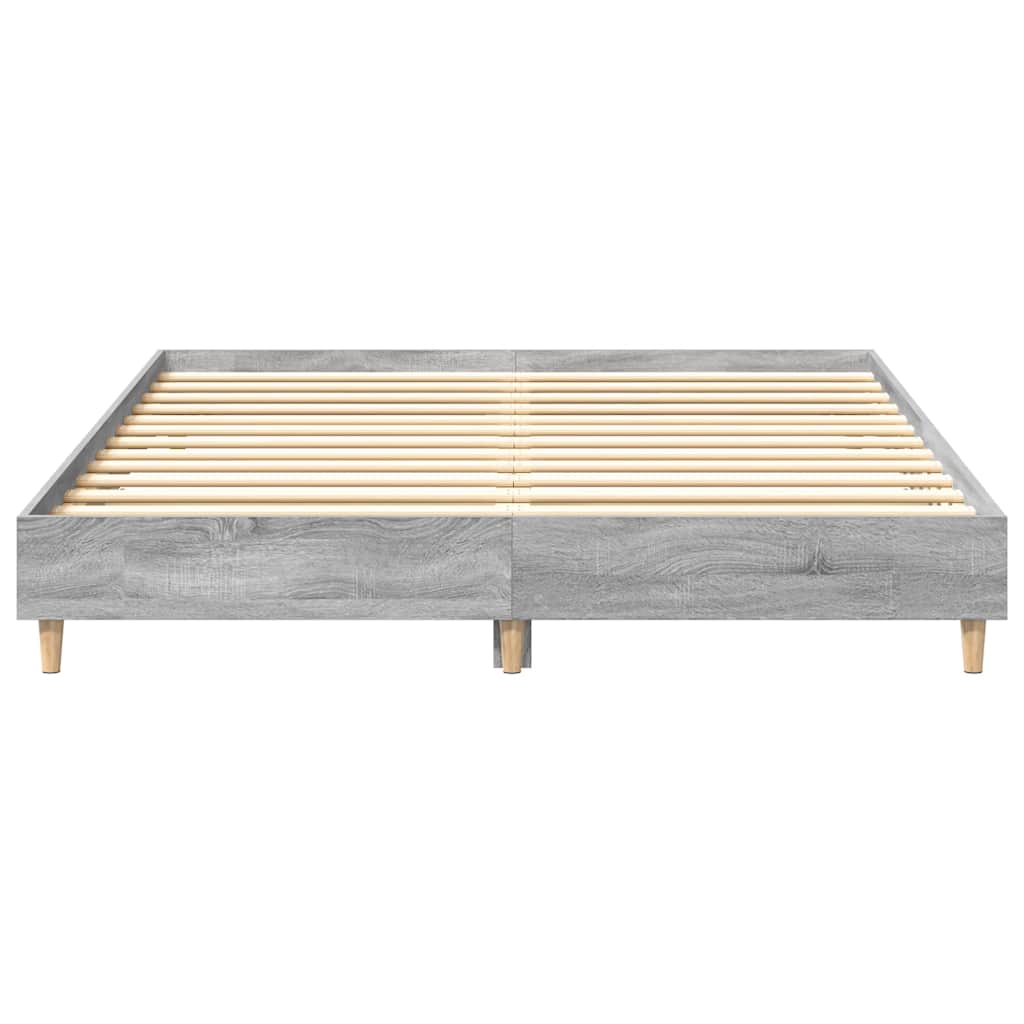 Giroletto senza Materasso Grigio Sonoma 150x200 cm Truciolato | homemem39