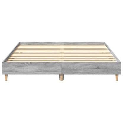 Giroletto senza Materasso Grigio Sonoma 150x200 cm Truciolato | homemem39