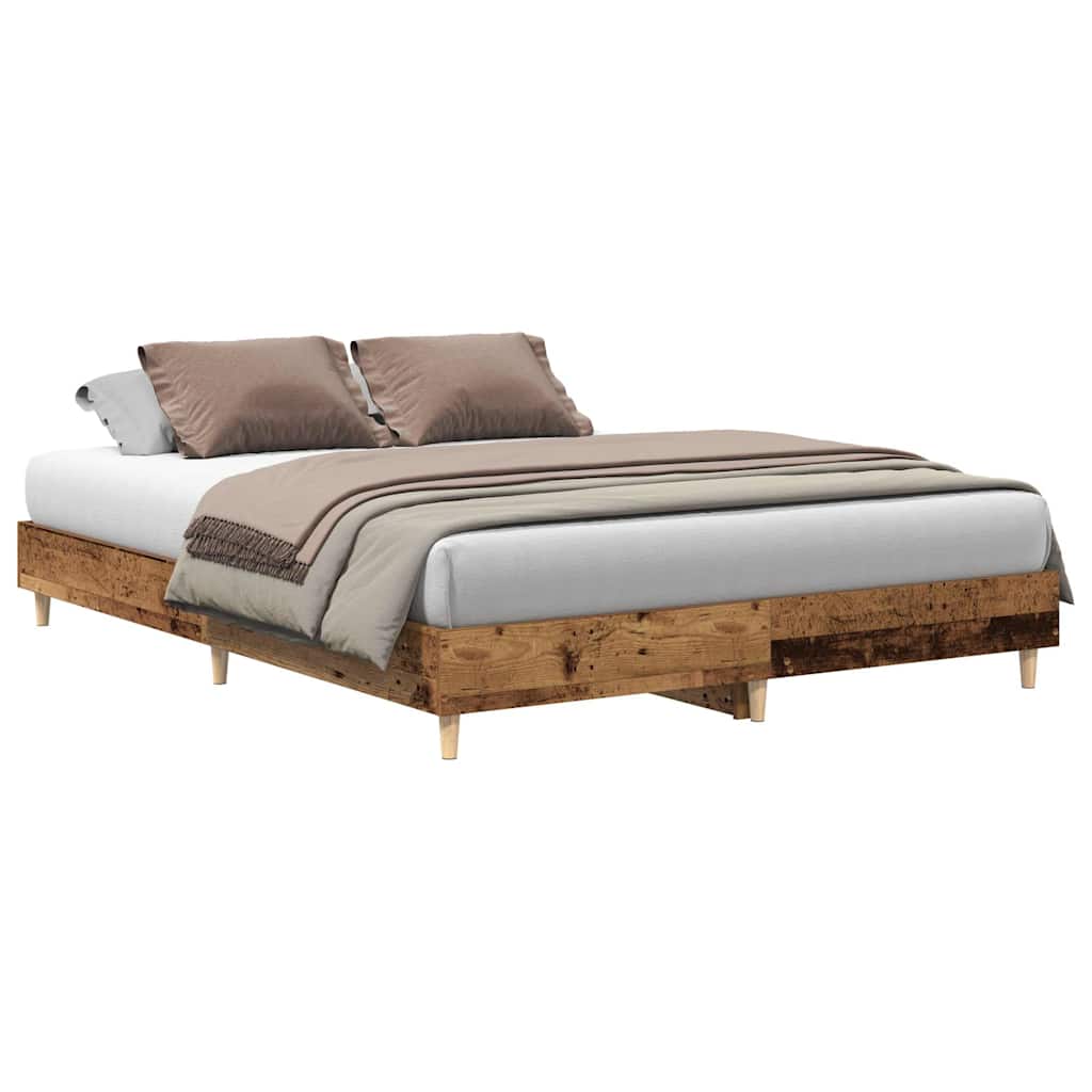 Giroletto senza Materasso Legno Antico 150x200 cm in Truciolato | homemem39