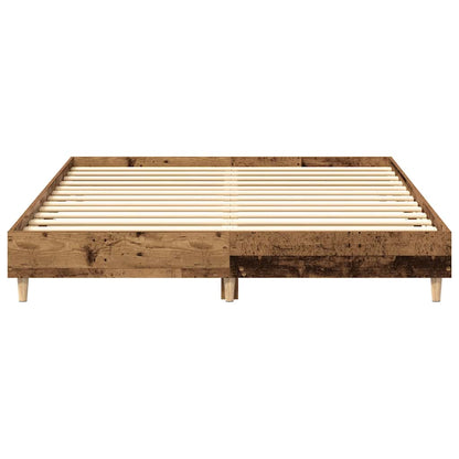 Giroletto senza Materasso Legno Antico 150x200 cm in Truciolato | homemem39