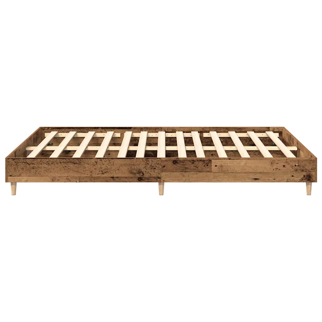 Giroletto senza Materasso Legno Antico 150x200 cm in Truciolato | homemem39