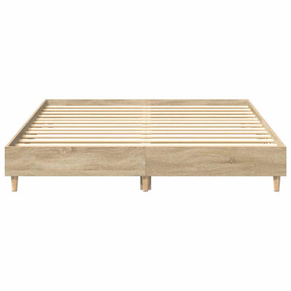 Giroletto senza Materasso Rovere Sonoma 140x200cm in Truciolato | homemem39