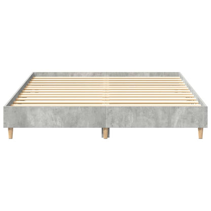 Giroletto senza Materasso Grigio Cemento 140x200 cm Truciolato | homemem39