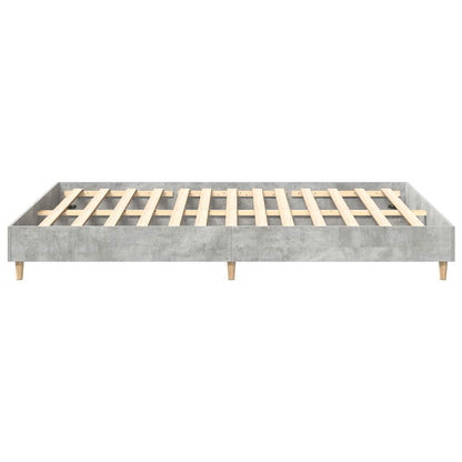 Giroletto senza Materasso Grigio Cemento 140x200 cm Truciolato | homemem39