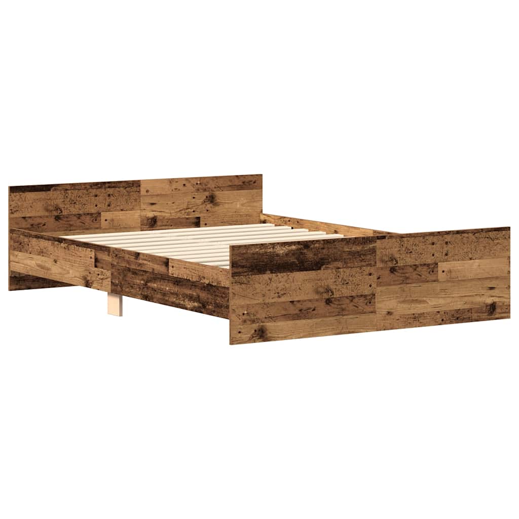 Giroletto senza Materasso Legno Antico 120x200cm in Truciolato | homemem39