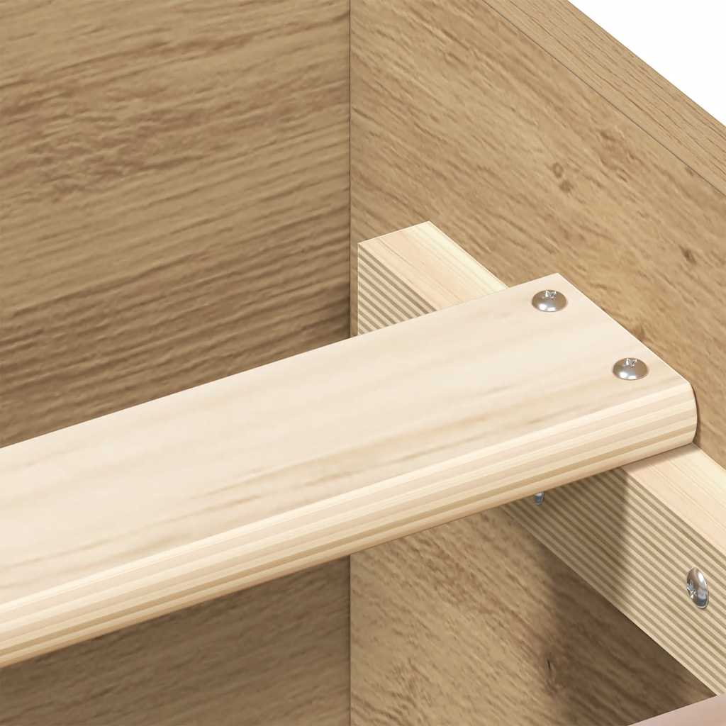 Giroletto senza Materasso Rovere Artigianale 120x200cm