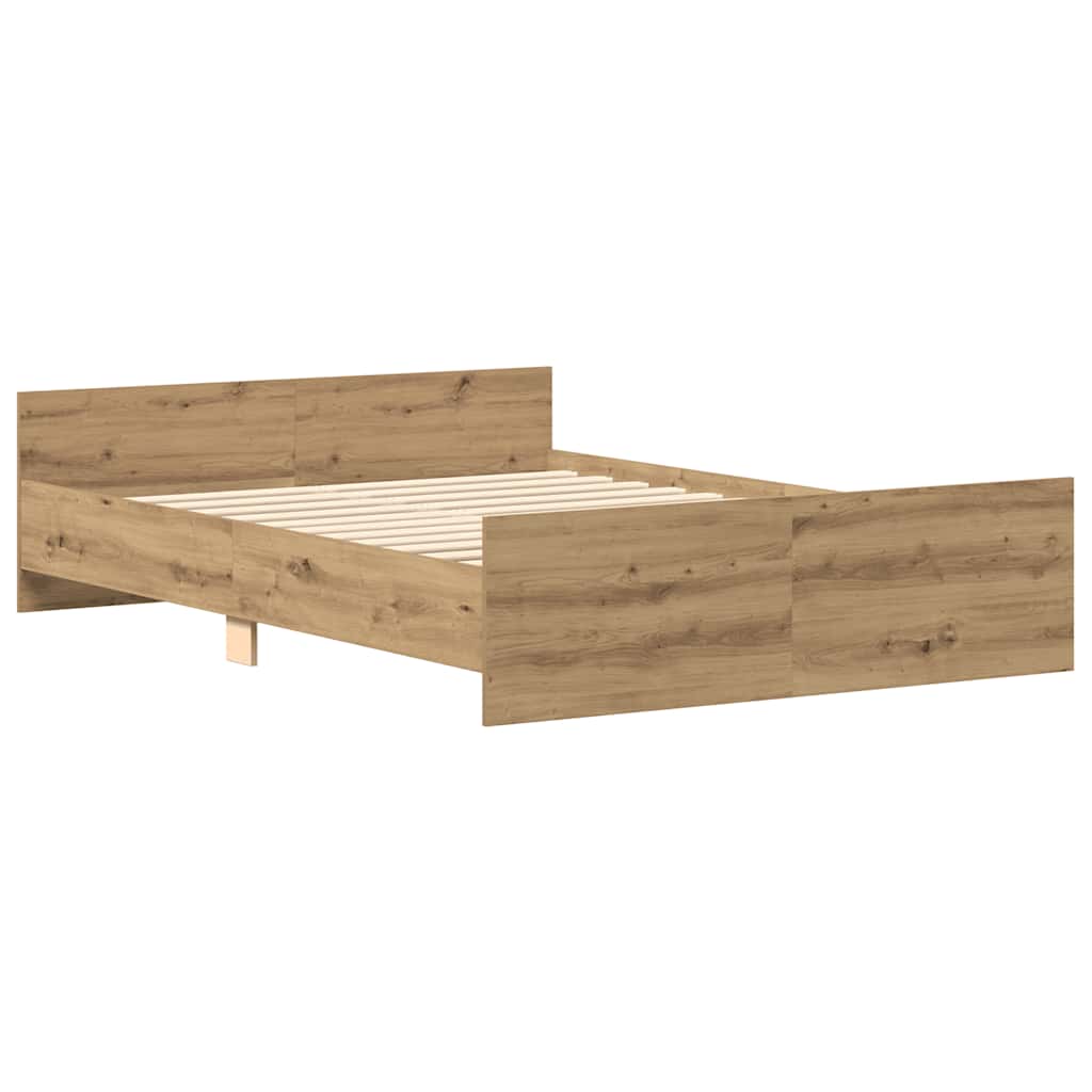 Giroletto senza Materasso Rovere Artigianale 140x200cm | homemem39