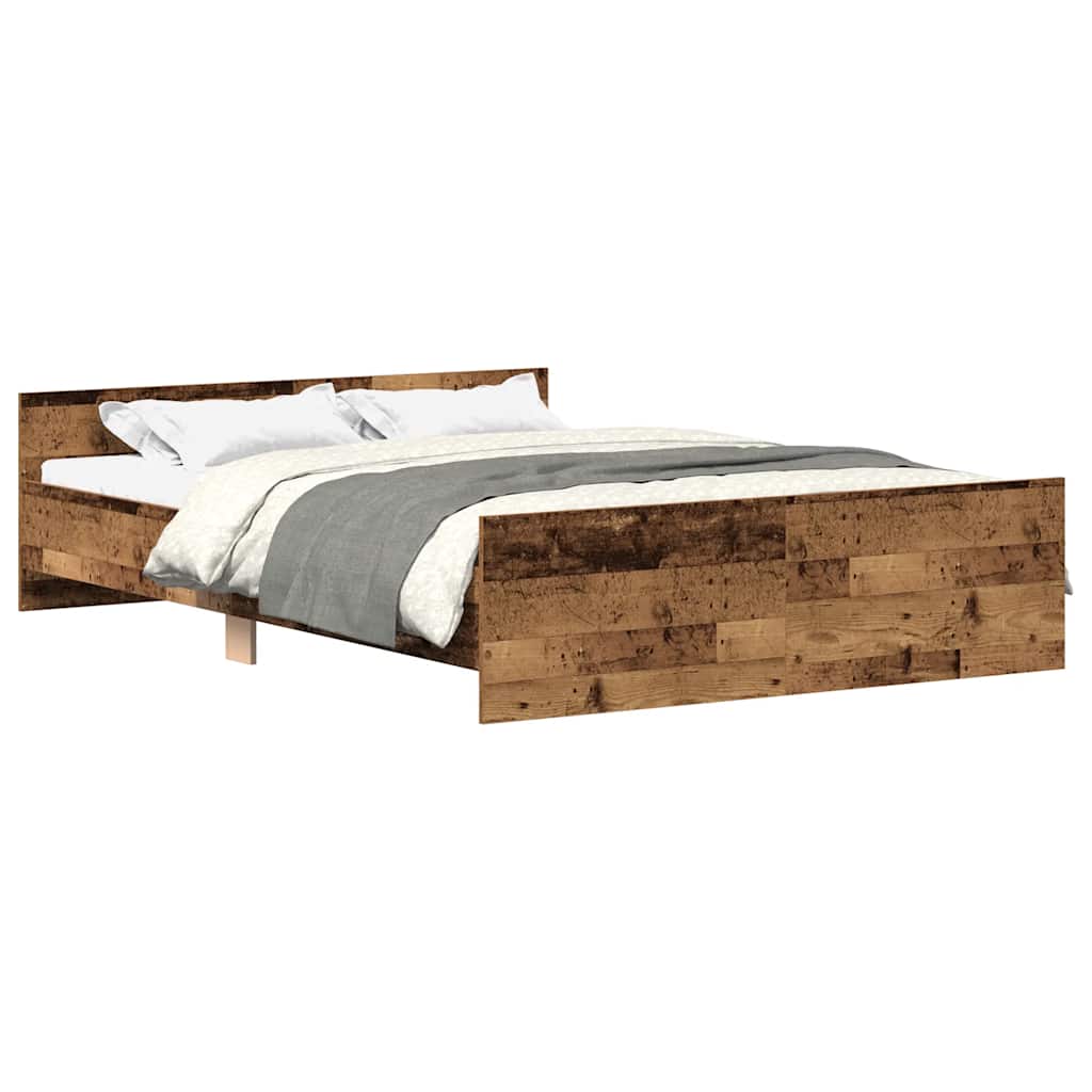 Giroletto senza Materasso Legno Antico 120x190cm in Truciolato | homemem39