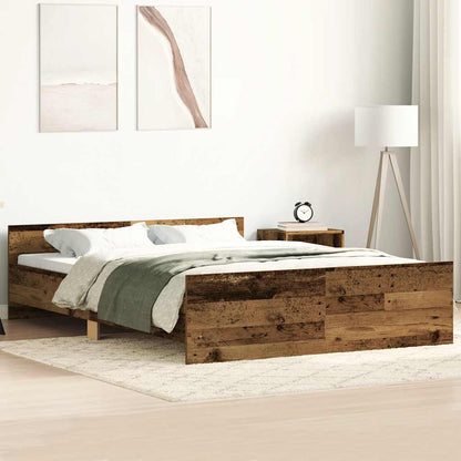 Giroletto senza Materasso Legno Antico 120x190cm in Truciolato | homemem39