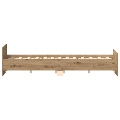 Giroletto senza Materasso Rovere Artigianale 120x190cm | homemem39
