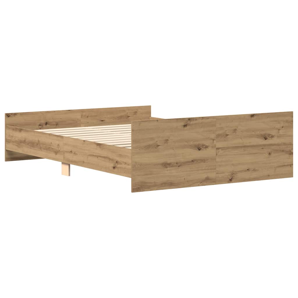 Giroletto senza Materasso Rovere Artigianale 140x190cm | homemem39