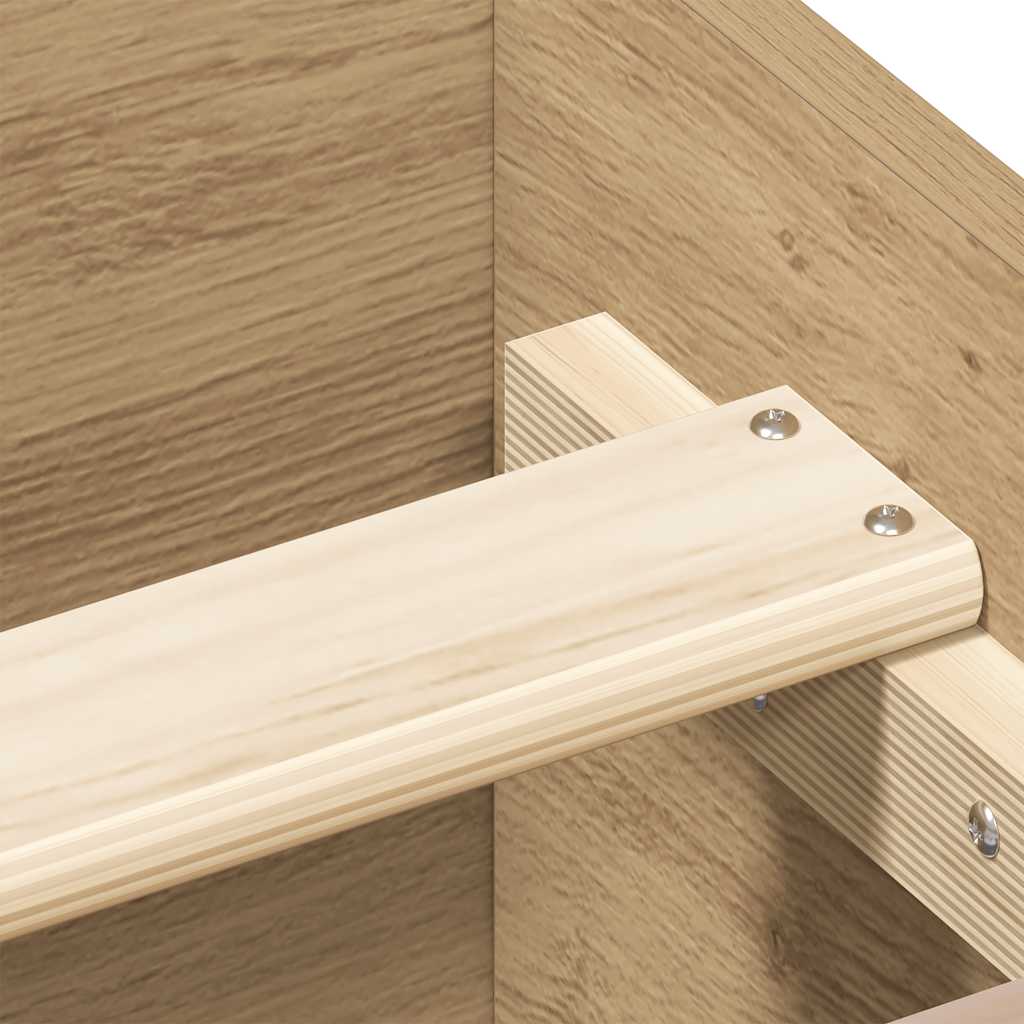 Giroletto senza Materasso Rovere Artigianale 140x190cm | homemem39