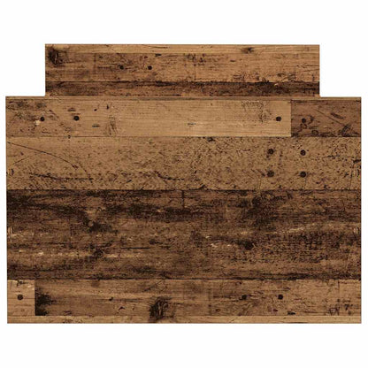 Giroletto senza Materasso Legno Antico 100x200cm in Truciolato | homemem39