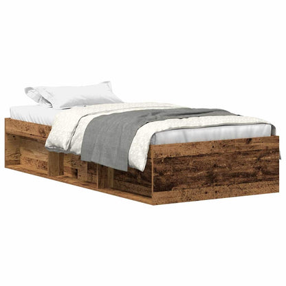 Giroletto senza Materasso Legno Antico 90x200cm in Truciolato | homemem39