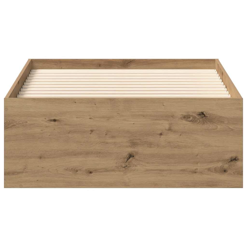 Giroletto senza Materasso Rovere Artigianale 90x200cm | homemem39
