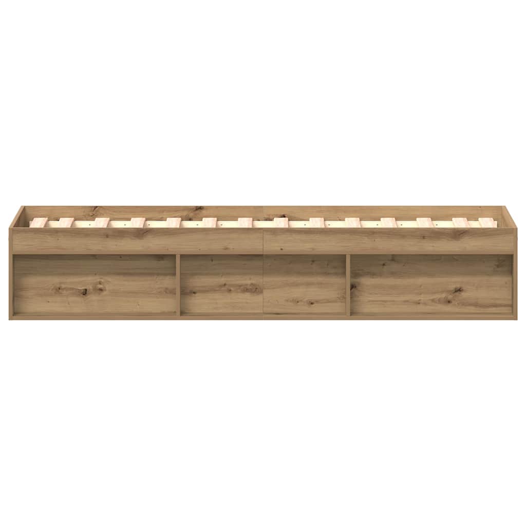 Giroletto senza Materasso Rovere Artigianale 90x200cm | homemem39