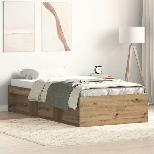 Giroletto senza Materasso Rovere Artigianale 90x200cm | homemem39