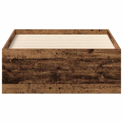 Giroletto senza Materasso Legno Antico 100x200cm in Truciolato - homemem39