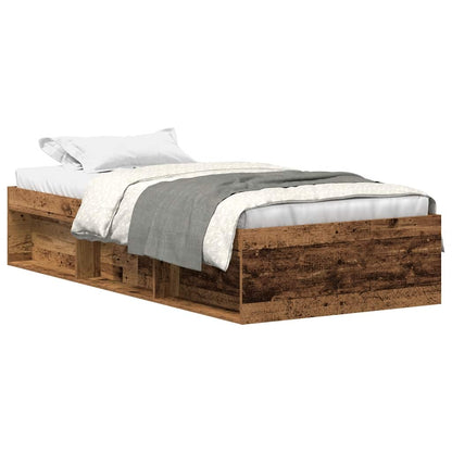 Giroletto senza Materasso Legno Antico 90x190cm in Truciolato | homemem39