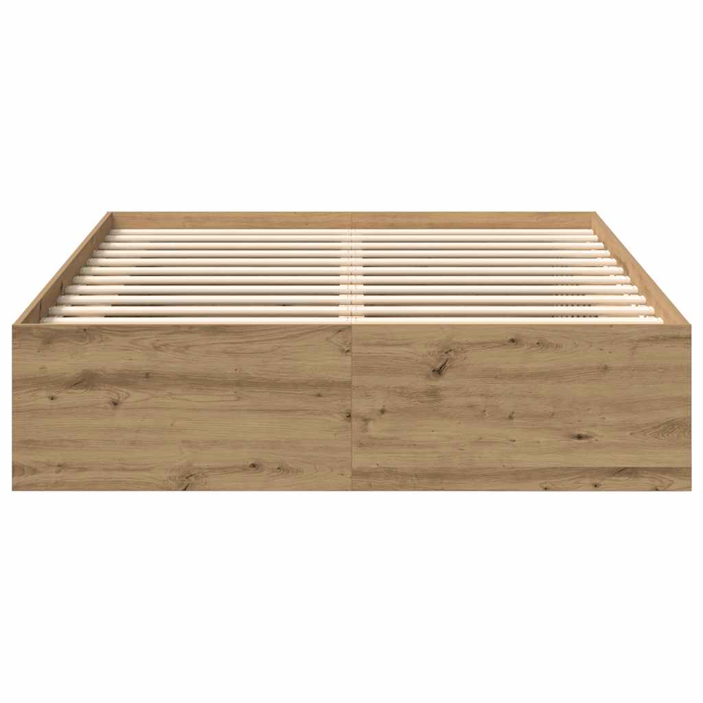 Giroletto senza Materasso Rovere Artigianale 140x200cm | homemem39