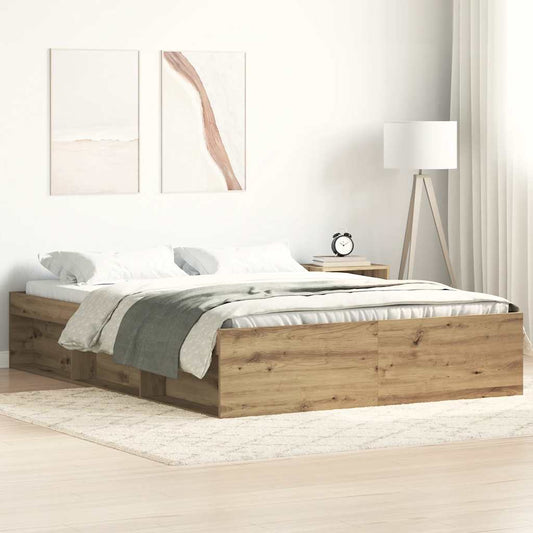 Giroletto senza Materasso Rovere Artigianale 140x200cm | homemem39