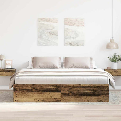 Giroletto senza Materasso Legno Antico 180x200 cm in Truciolato | homemem39