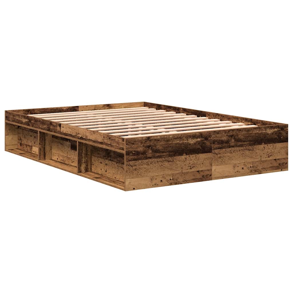 Giroletto senza Materasso Legno Antico 120x190cm in Truciolato | homemem39