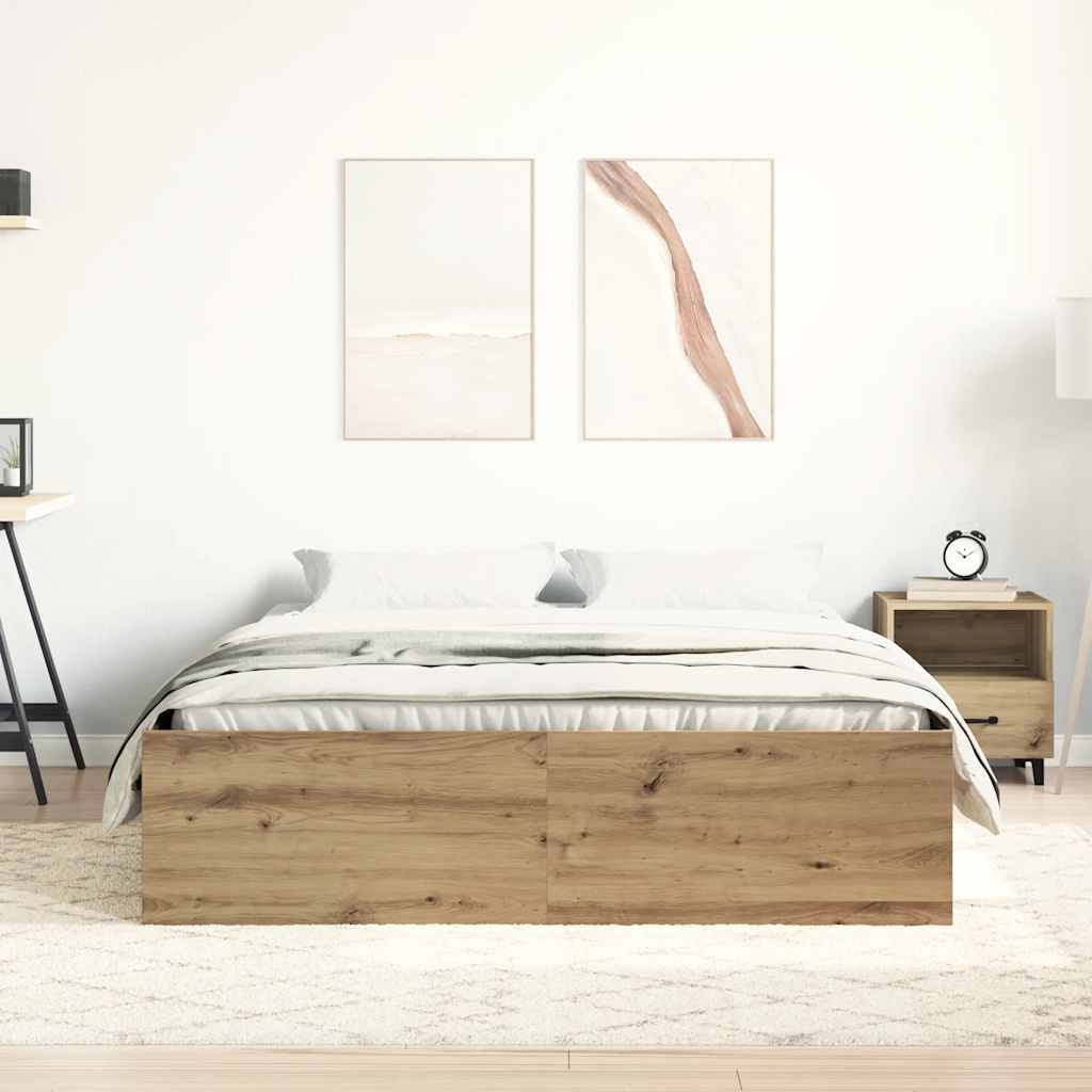 Giroletto senza Materasso Rovere Artigianale 120x190cm | homemem39