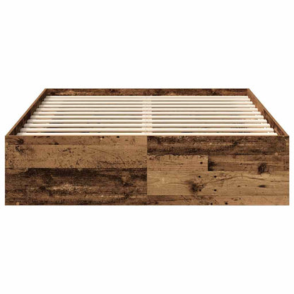 Giroletto senza Materasso Legno Antico 140x190cm in Truciolato | homemem39