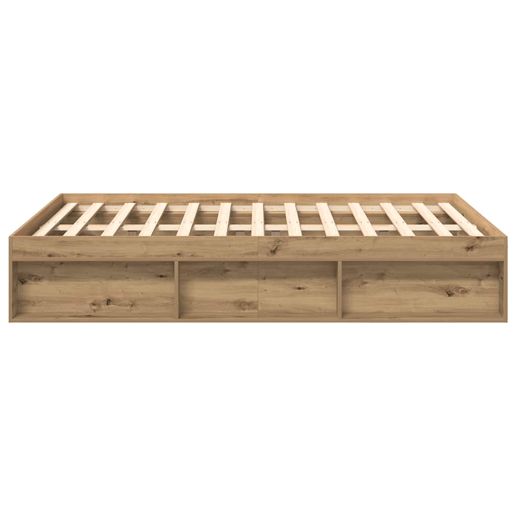 Giroletto senza Materasso Rovere Artigianale 140x190cm | homemem39