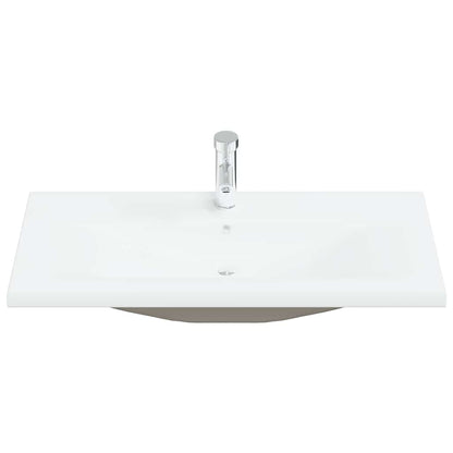 Set Mobili da Bagno 4 pz Rovere Artigianale Legno Multistrato