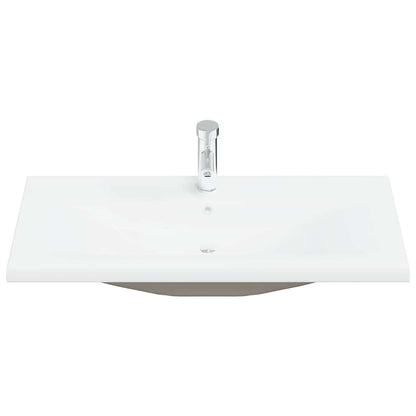 Set Mobili da Bagno 4 pz Rovere Artigianale Legno Multistrato
